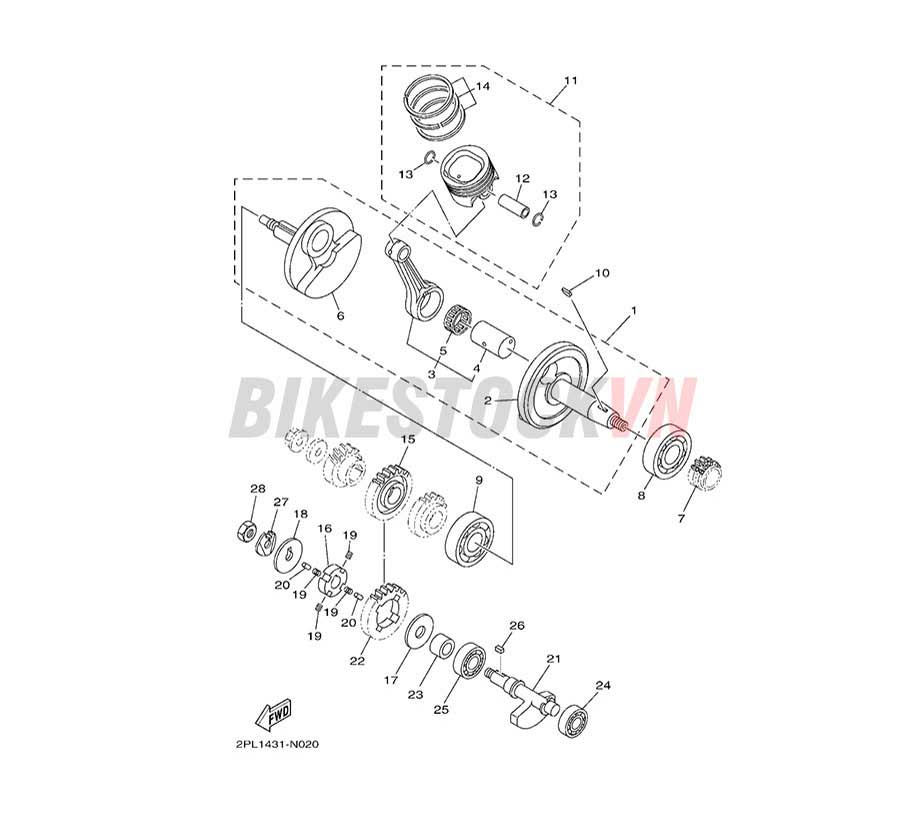 FIG-2_TRỤC CƠ/PISTON