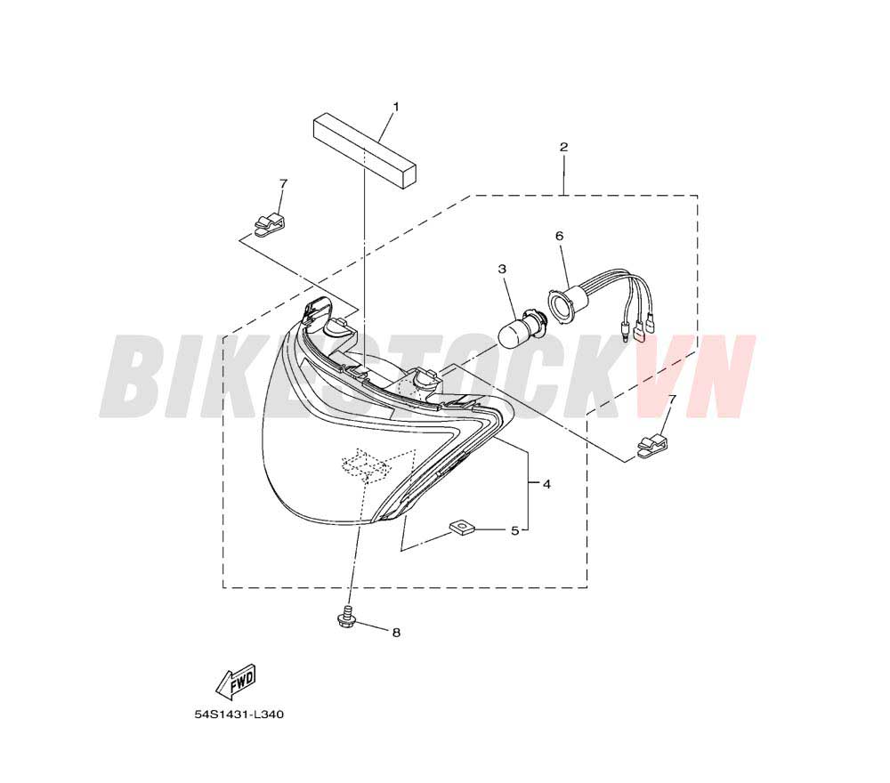 HEADLIGHT(54S1/2)