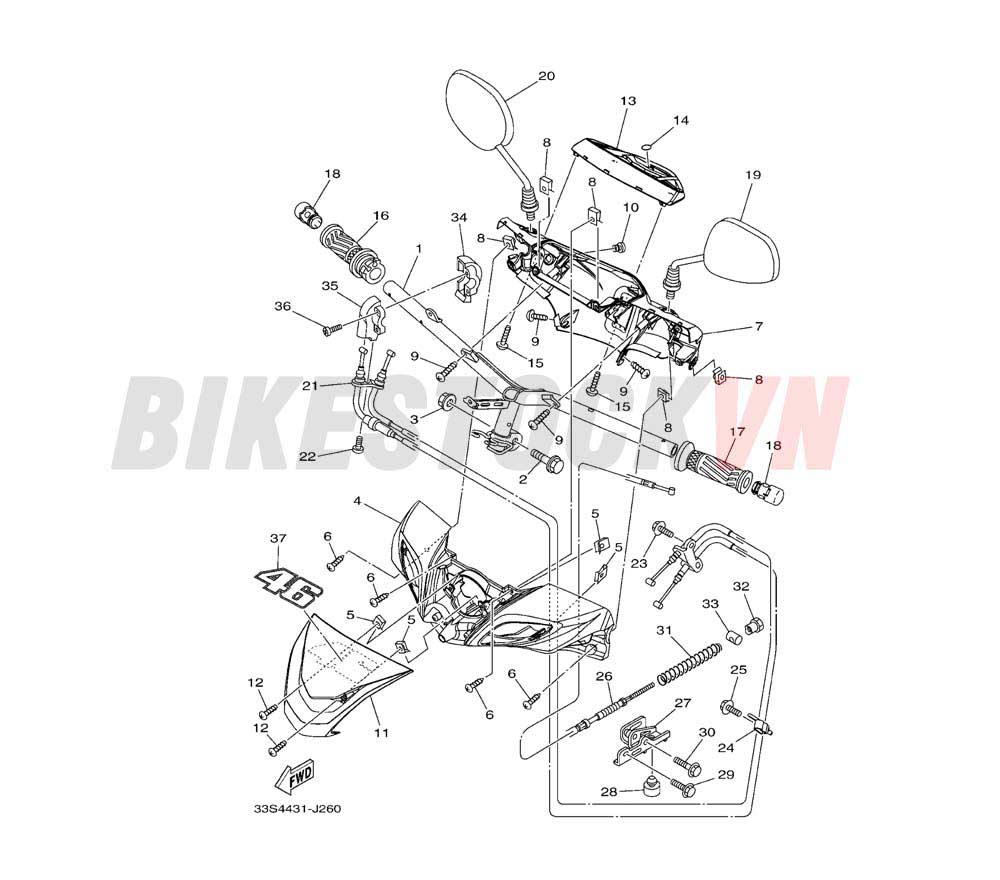 STEERING HANDLE & CABLE