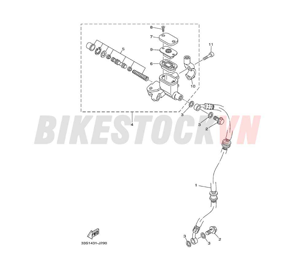 FRONT MASTER CYLINDER