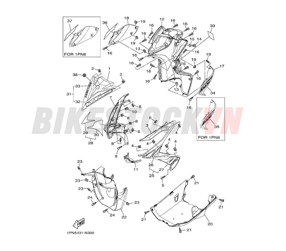 LEG SHIELD (1PN6)