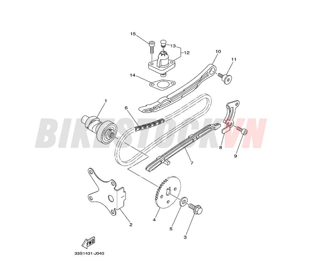 CAMSHAFT & CHAIN(33S1/S2/S3)