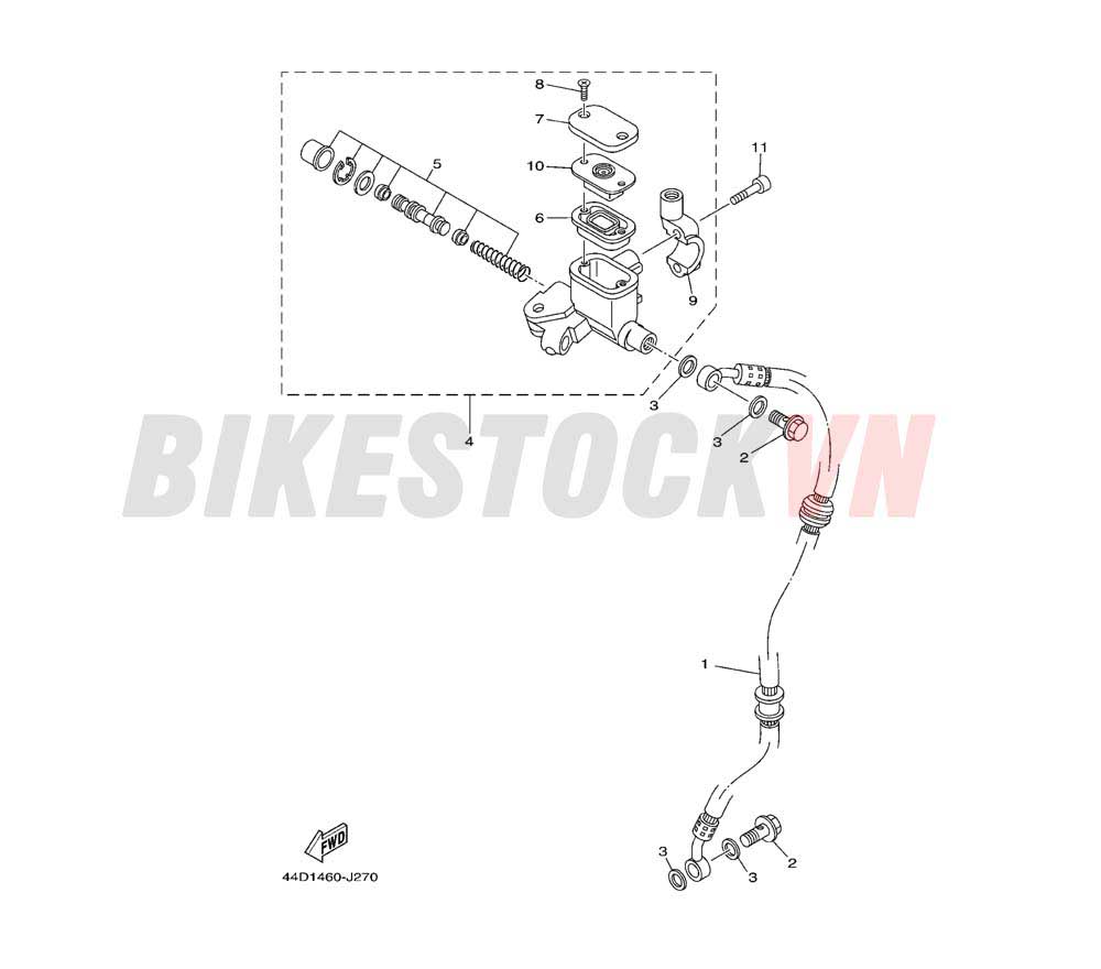 FRONT MASTER CYLINDER (33S9/A/B/C)