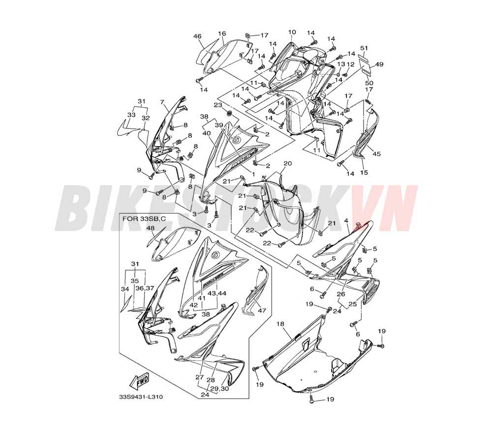 LEG SHIELD (33S9/A)