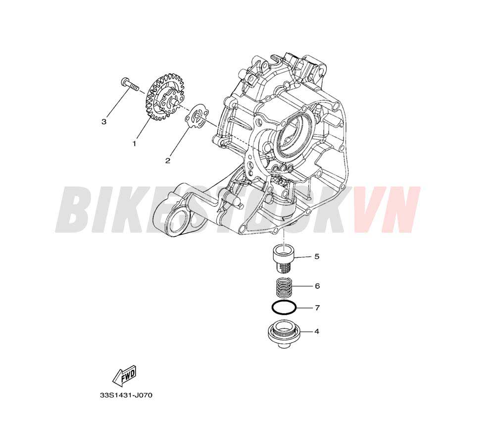 OIL PUMP(33S5/6/7/8)