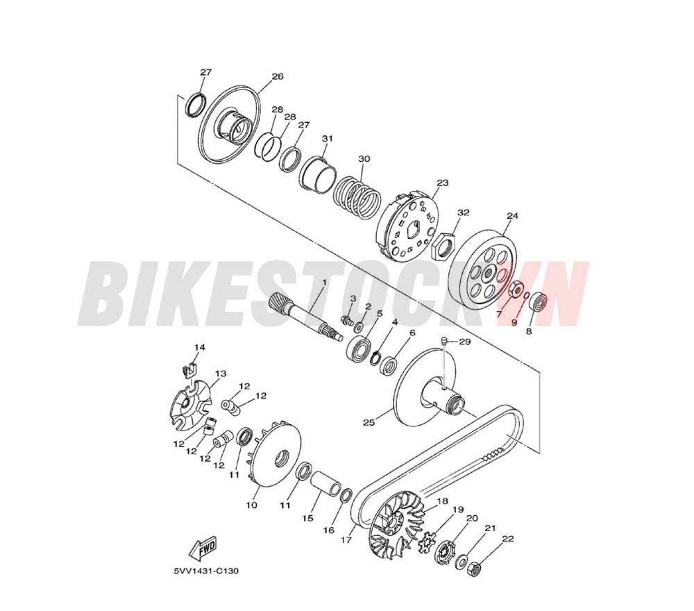 CLUTCH(5VVD/5WR7)