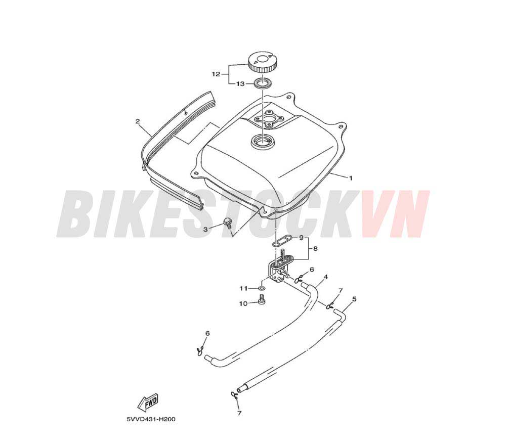 FUEL TANK(5VVD/5WR7)