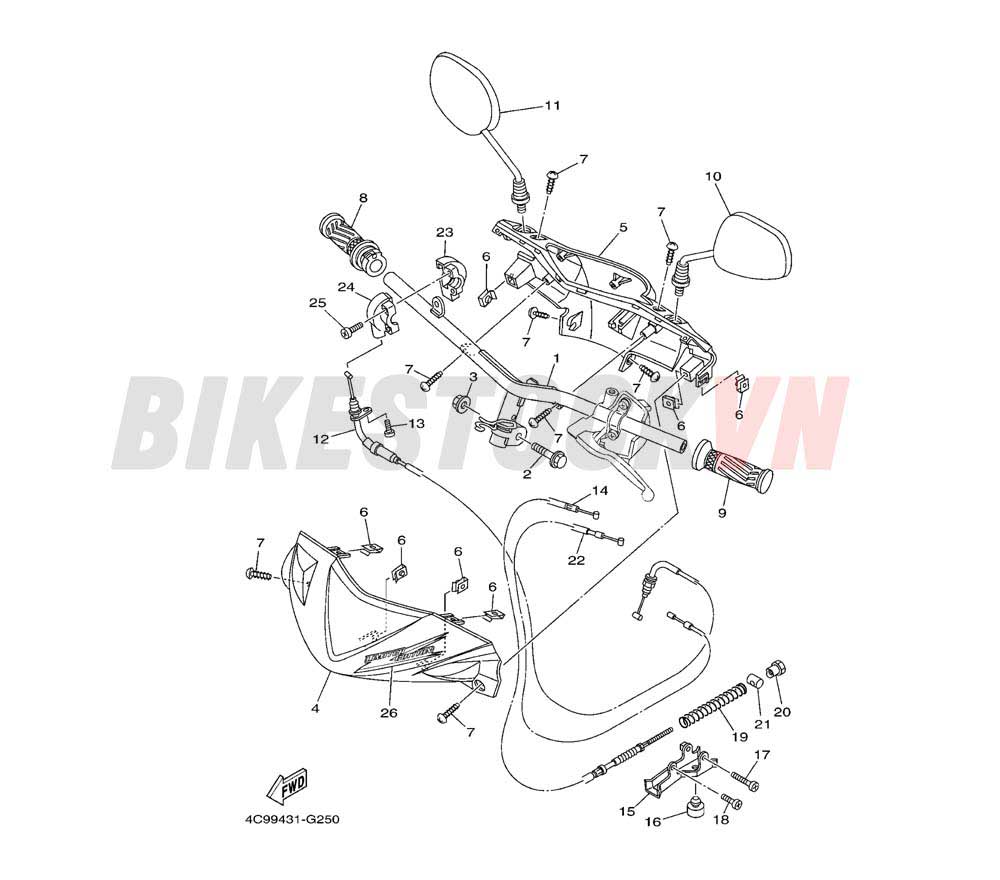 STEERING HANDLE & CABLE