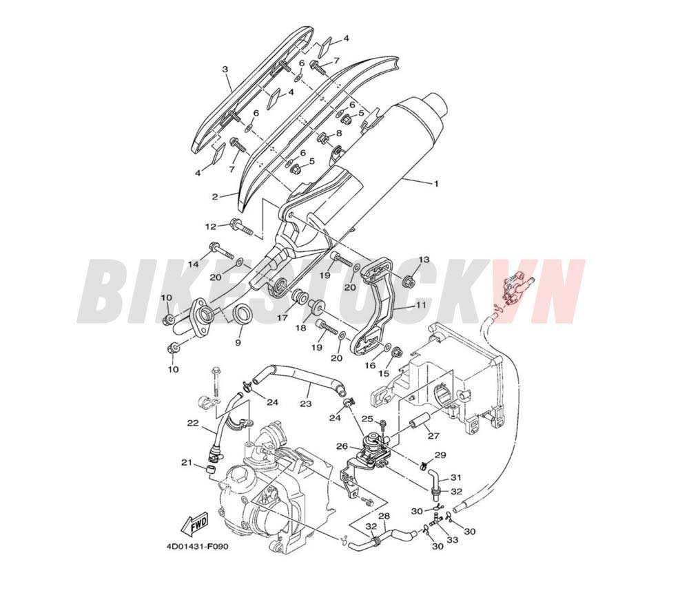 EXHAUST (4C95/96)