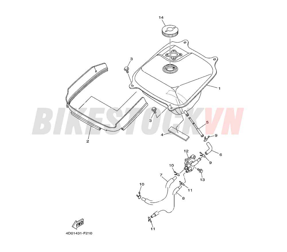 FUEL TANK (4C95/96)