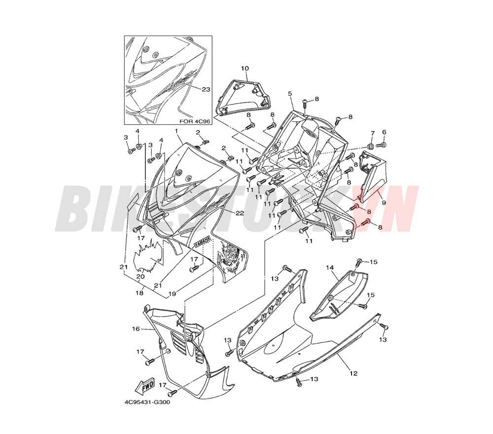 LEG SHIELD (4C95)