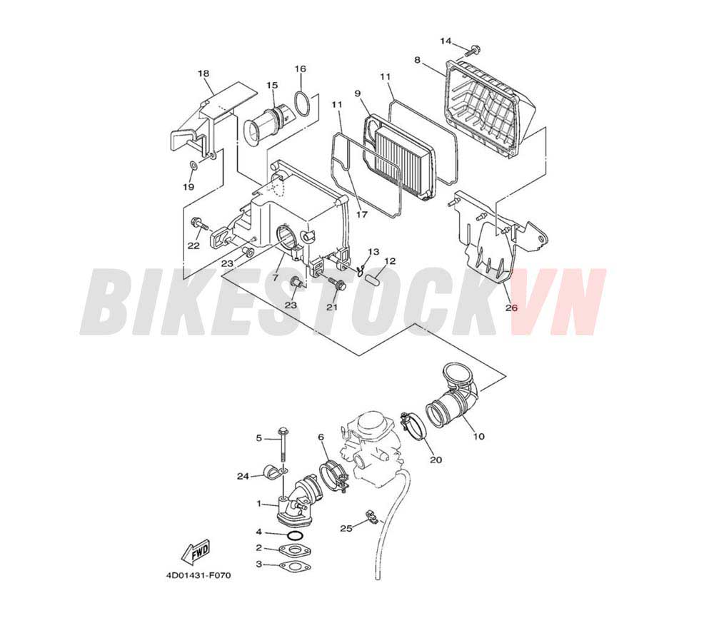 INTAKE (4C97/8/A)