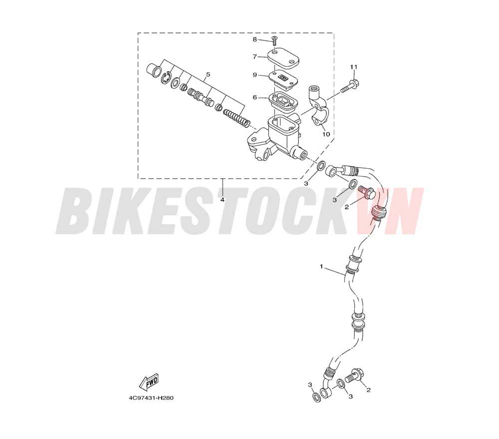 FRONT MASTER CYLINDER (4C97/8/A)