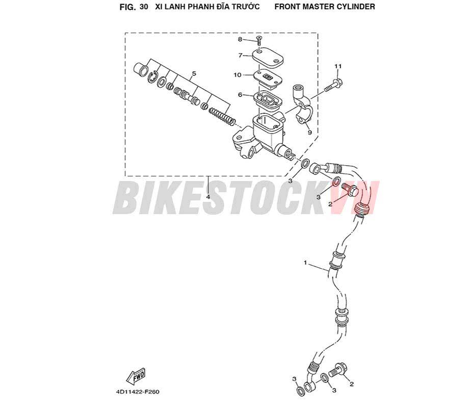 FIG-30_XI LANH PHANH ĐĨA TRƯỚC