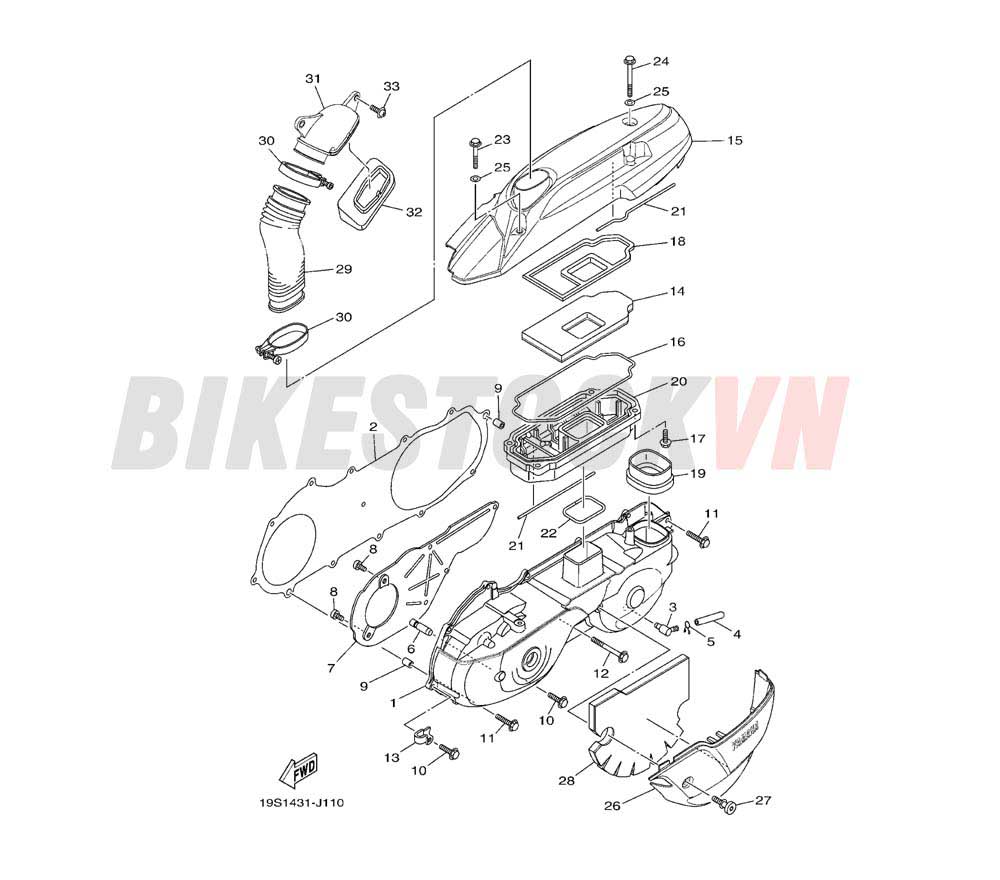 CRANKCASE COVER 1