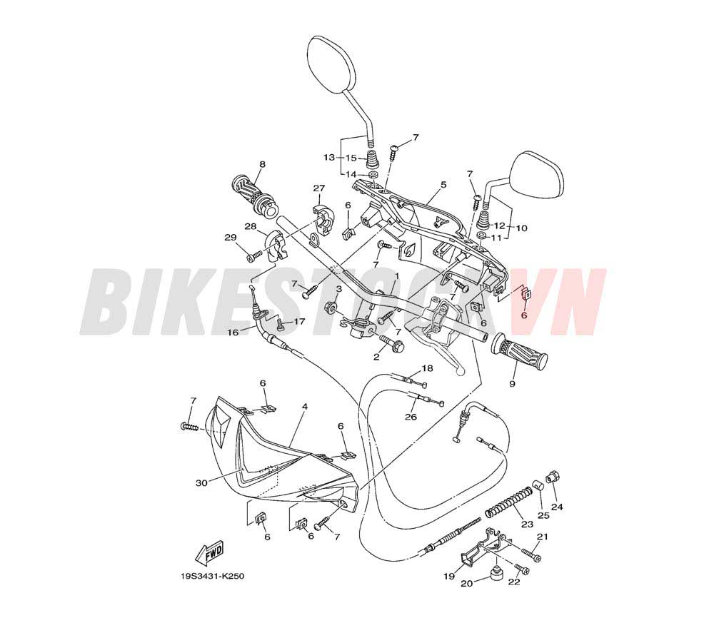 STEERING HANDLE & CABLE