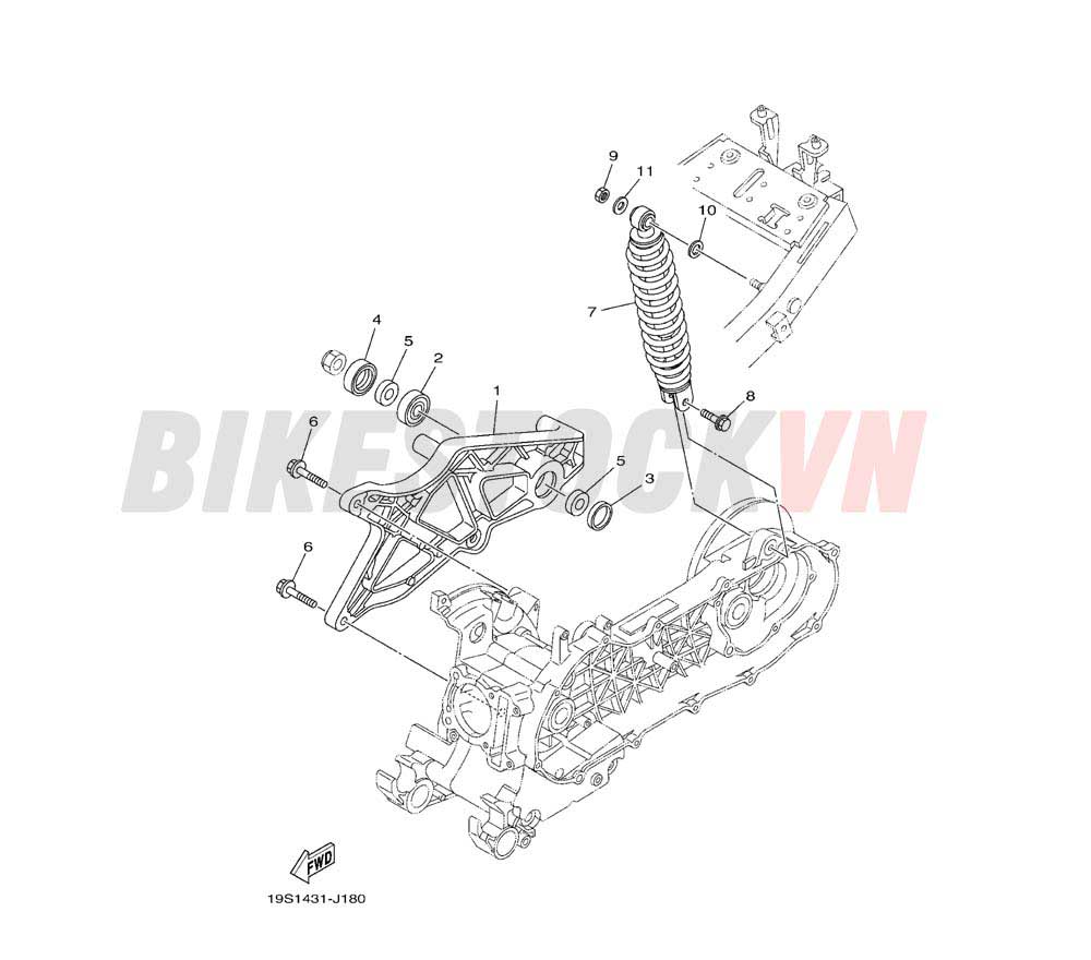 REAR ARM & SUSPENSION (19S2/31P1)