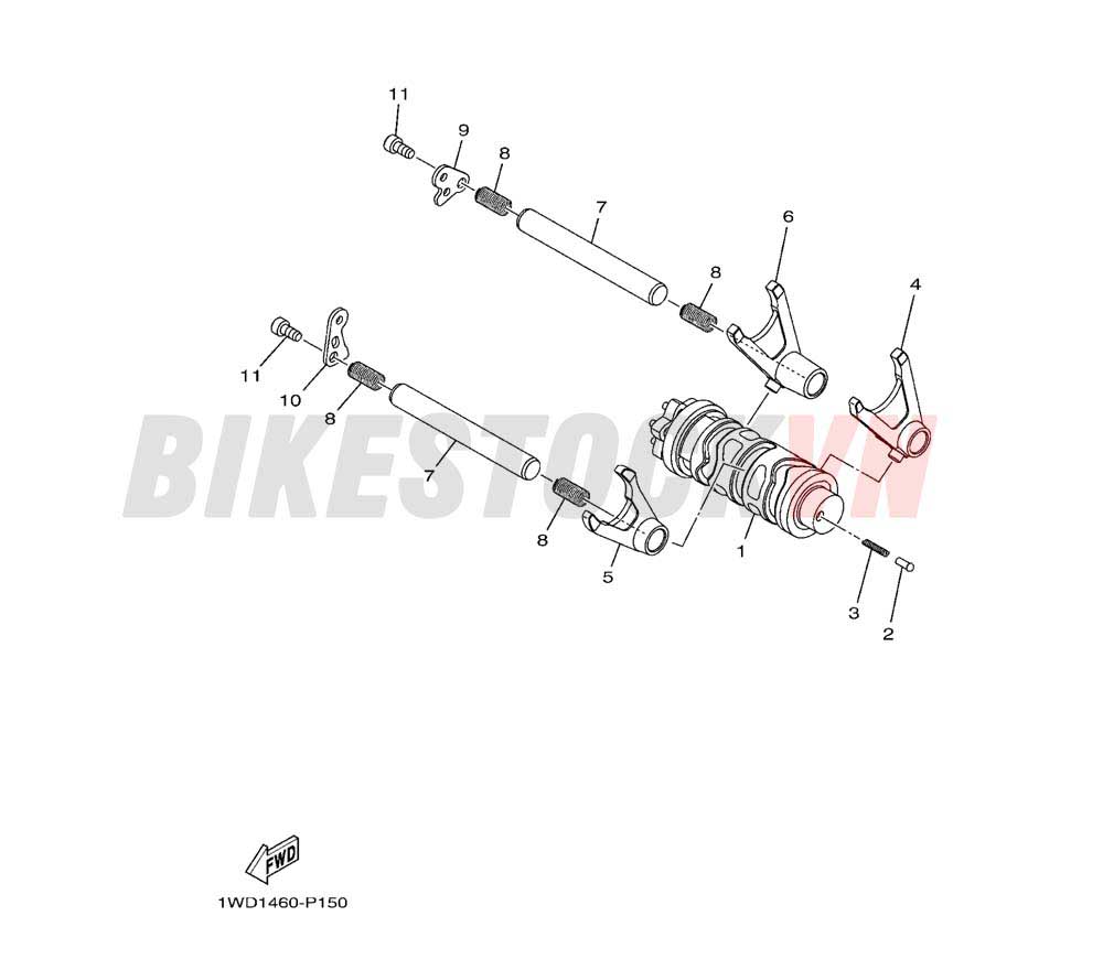 SHIFT CAM & FORK