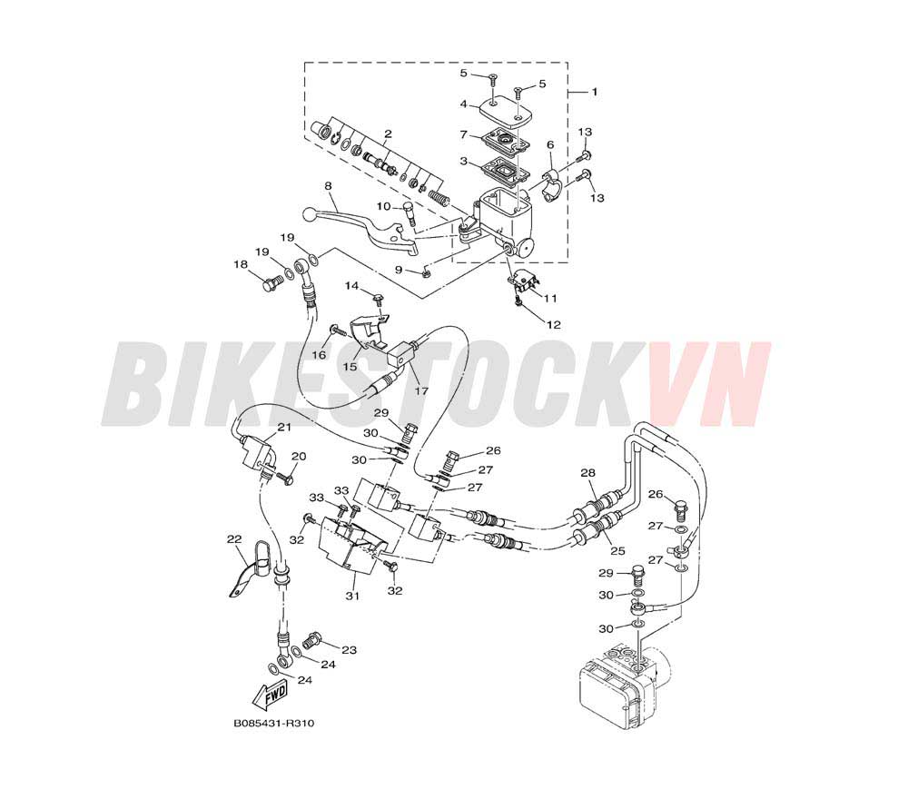 FRONT MASTER CYLINDER