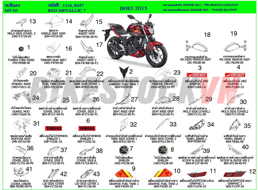 TEM/MÁC XE 2015