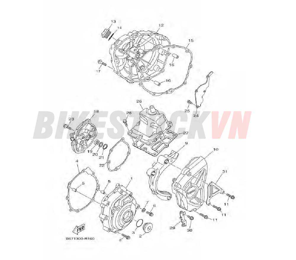 CRANKCASE COVER 1