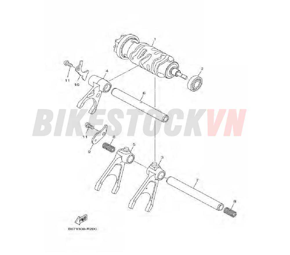 SHIFT CAM & FORK