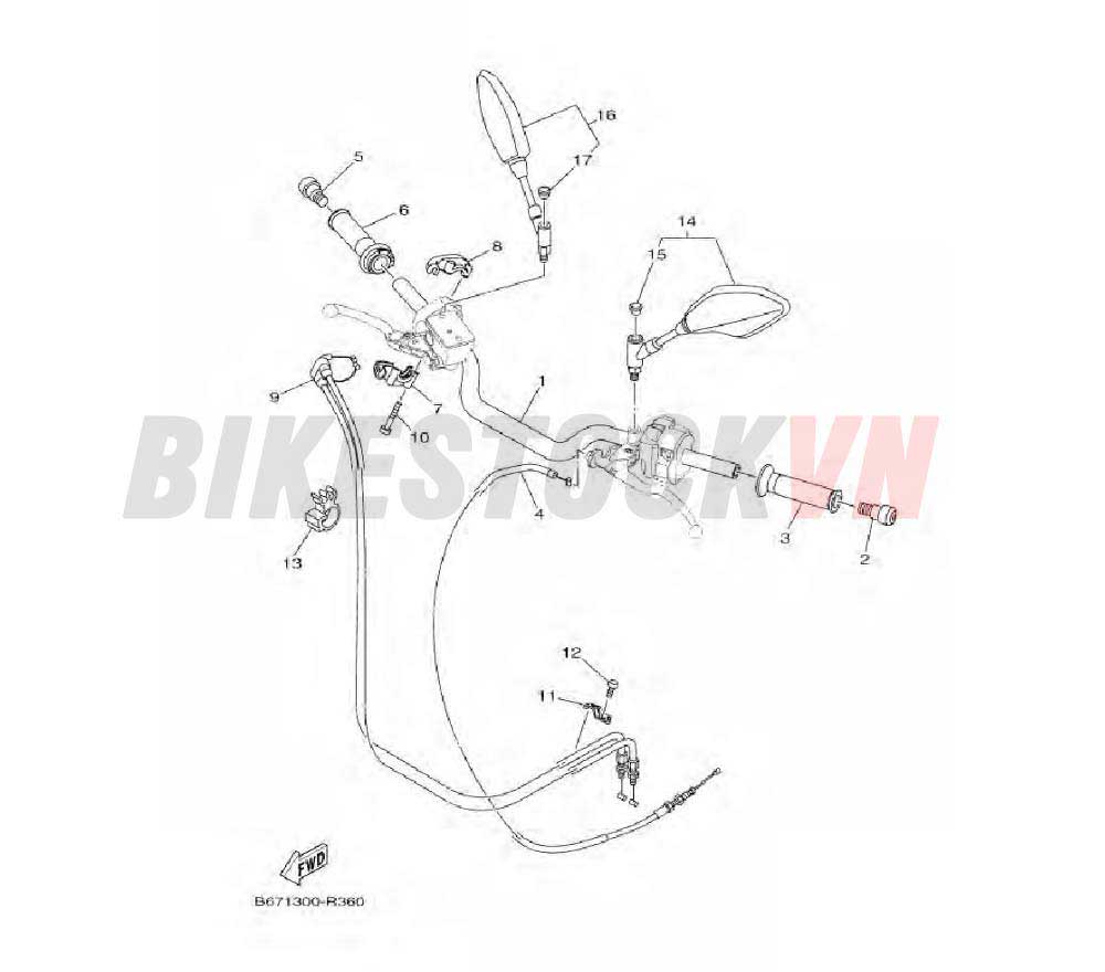 STEERING HANDLE & CABLE