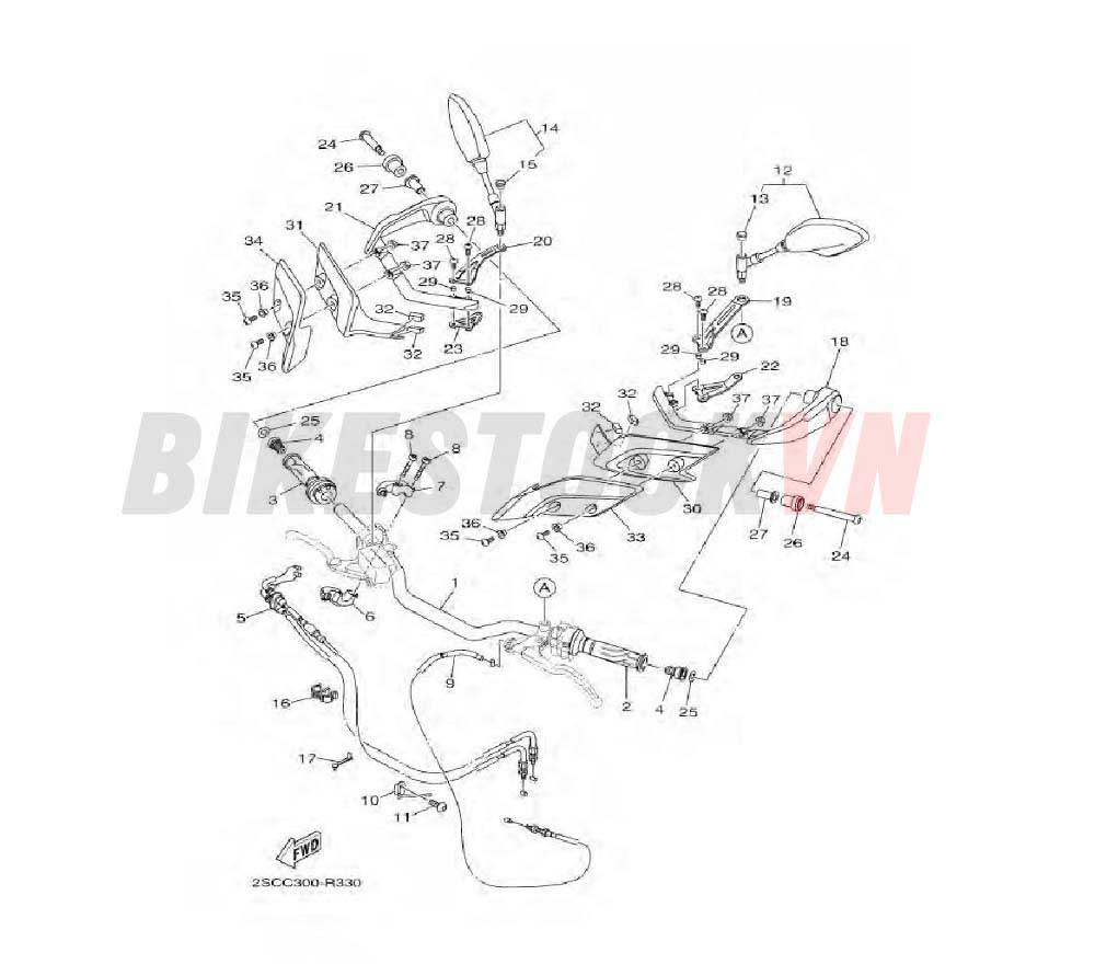 STEERING HANDLE & CABLE