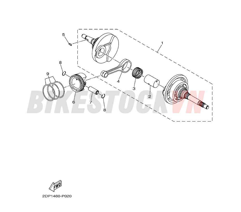 CRANKSHAFT & PISTON