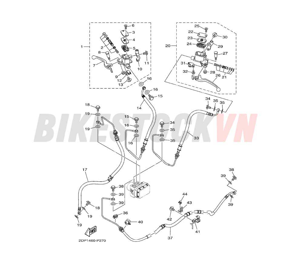 FRONT MASTER CYLINDER