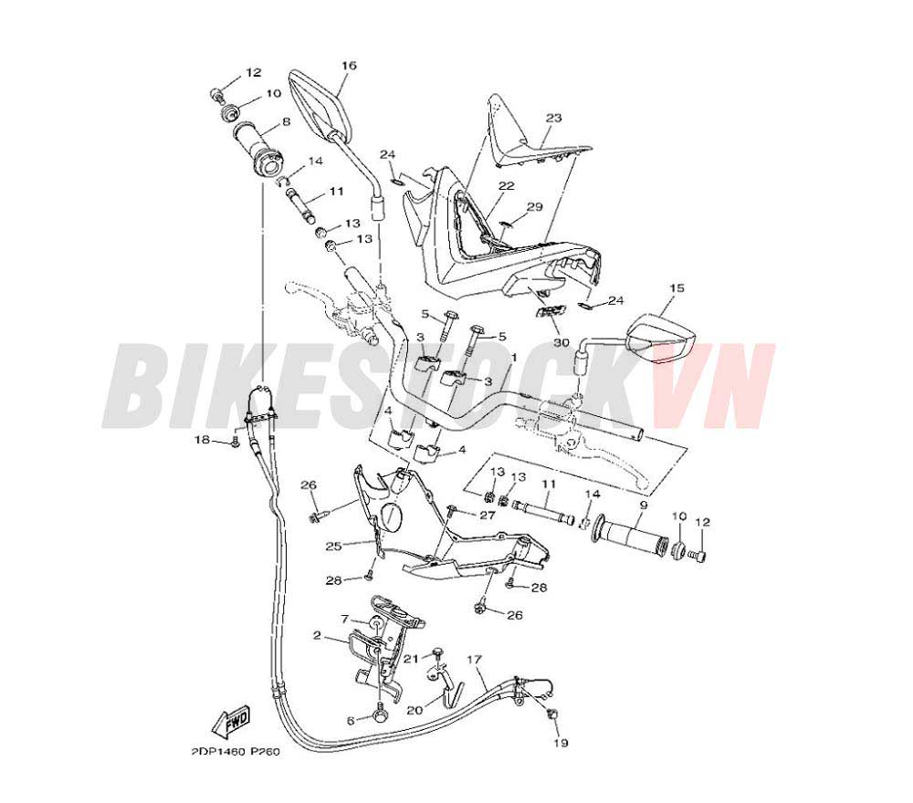 STEERING HANDLE & CABLE