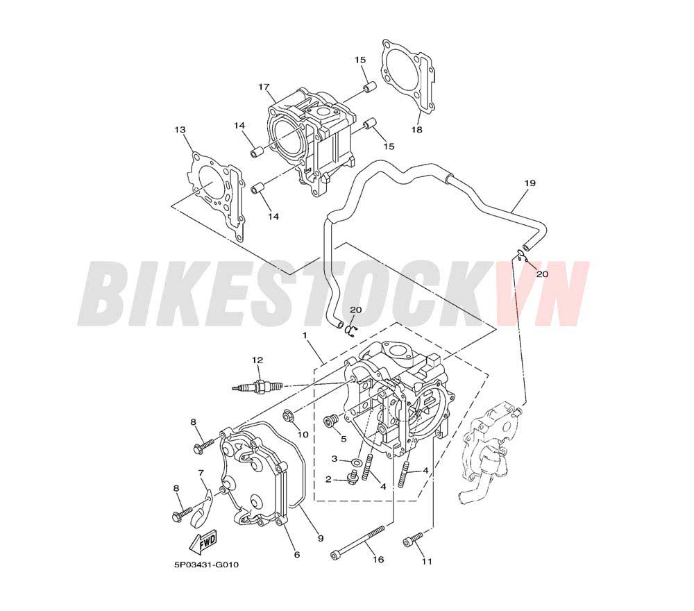 CYLINDER HEAD(5P07/8)