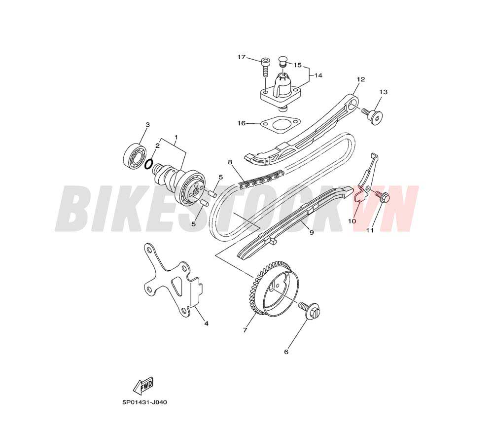 CAMSHAFT & CHAIN(5P07/08)