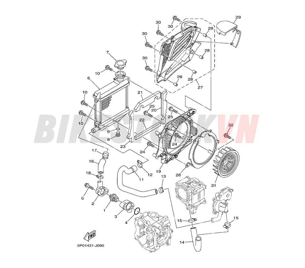 RADIATOR & HOSE(5P07/08)