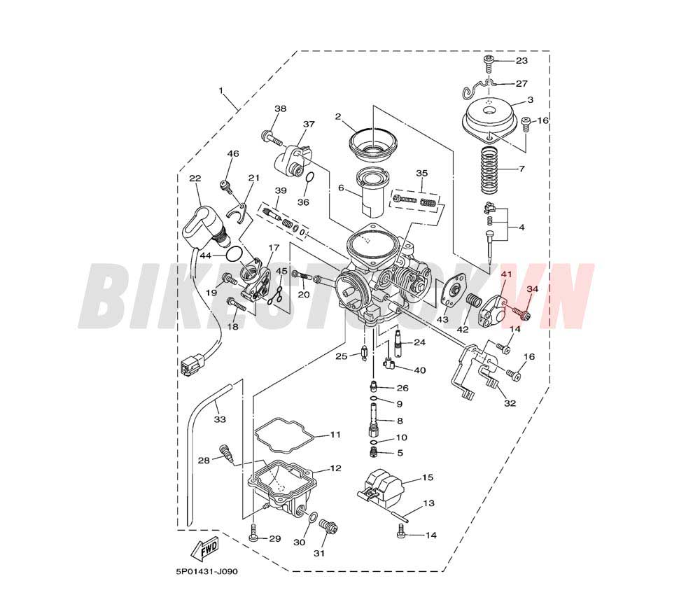 CARBURETOR(5P07/08)