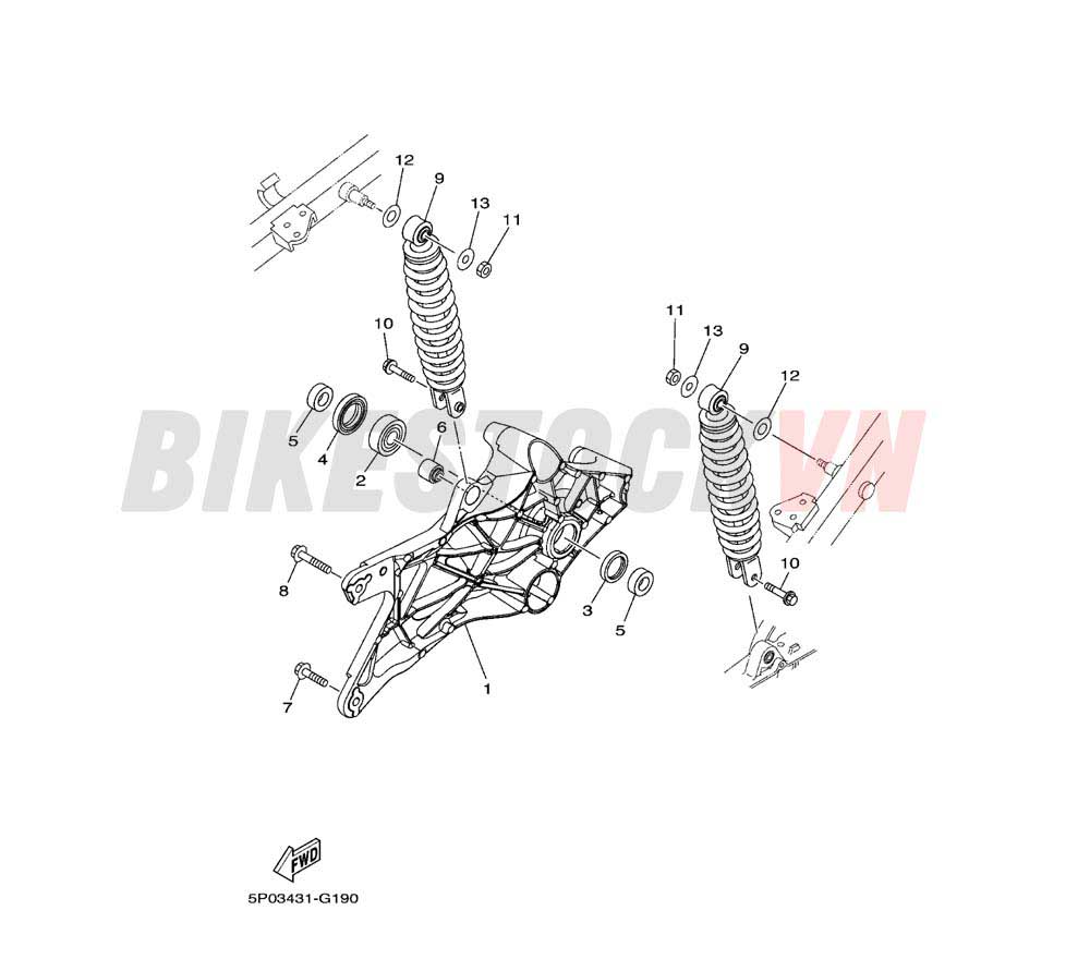 REAR ARM & SUSPENSION(5P07/08)