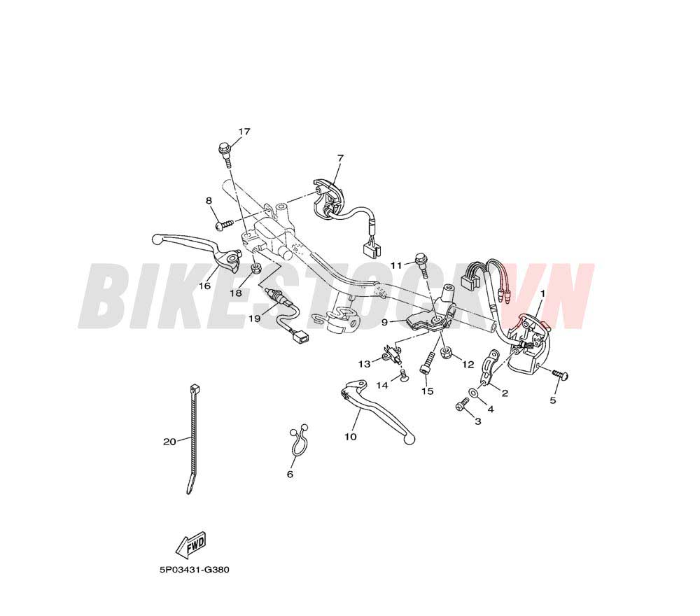 HANDLE SWITCH & LEVER(5P07/08)