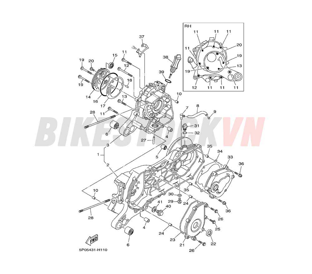 CRANKCASE(5P05/06)