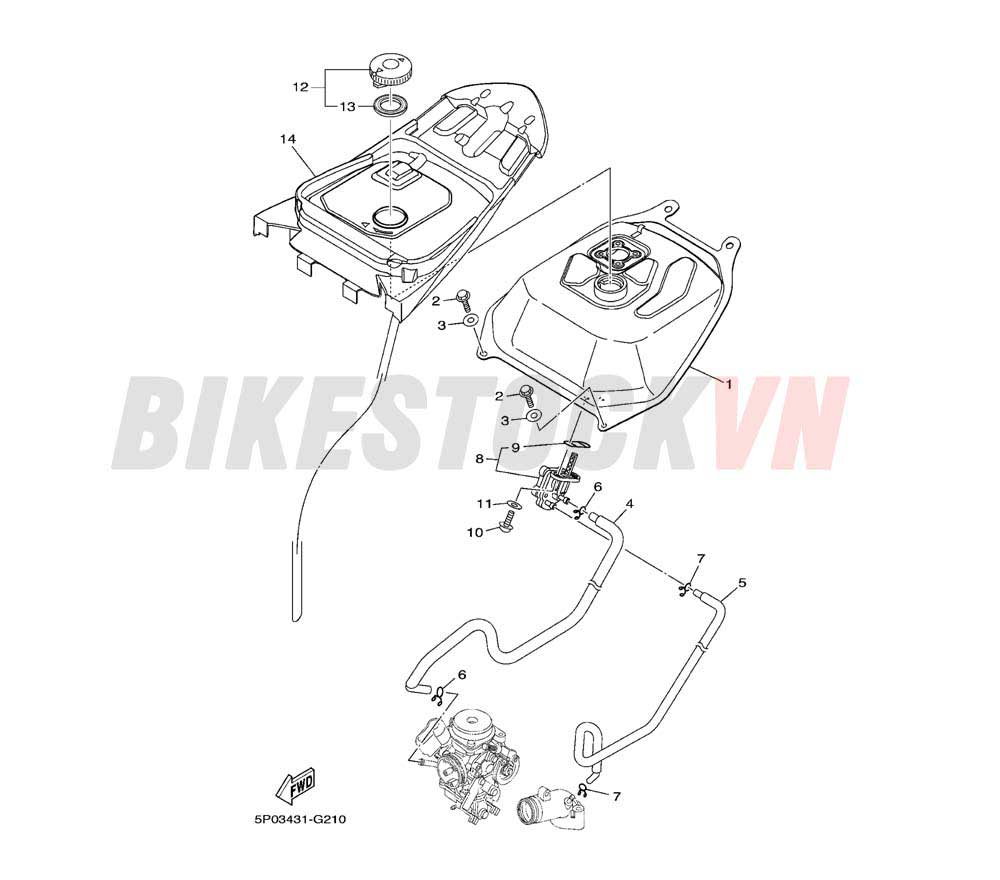 FUEL TANK(5P05/06)