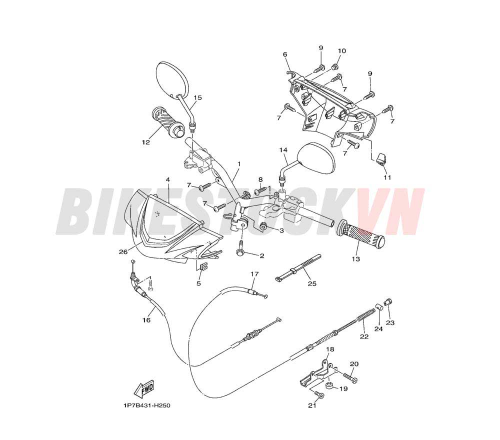 STEERING HANDLE & CABLE