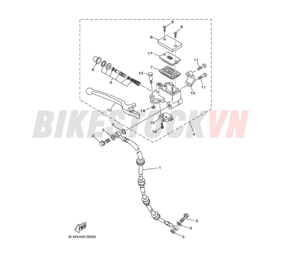 FRONT MASTER CYLINDER