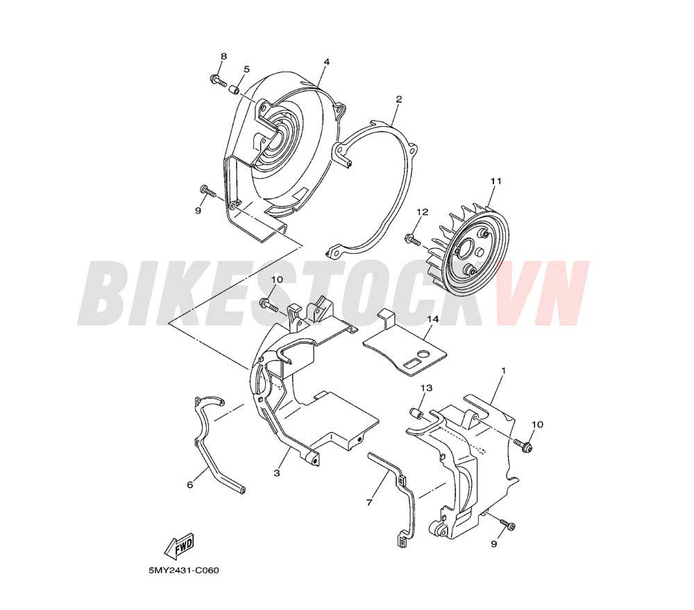 AIR SHROUD & FAN(1P78/79)