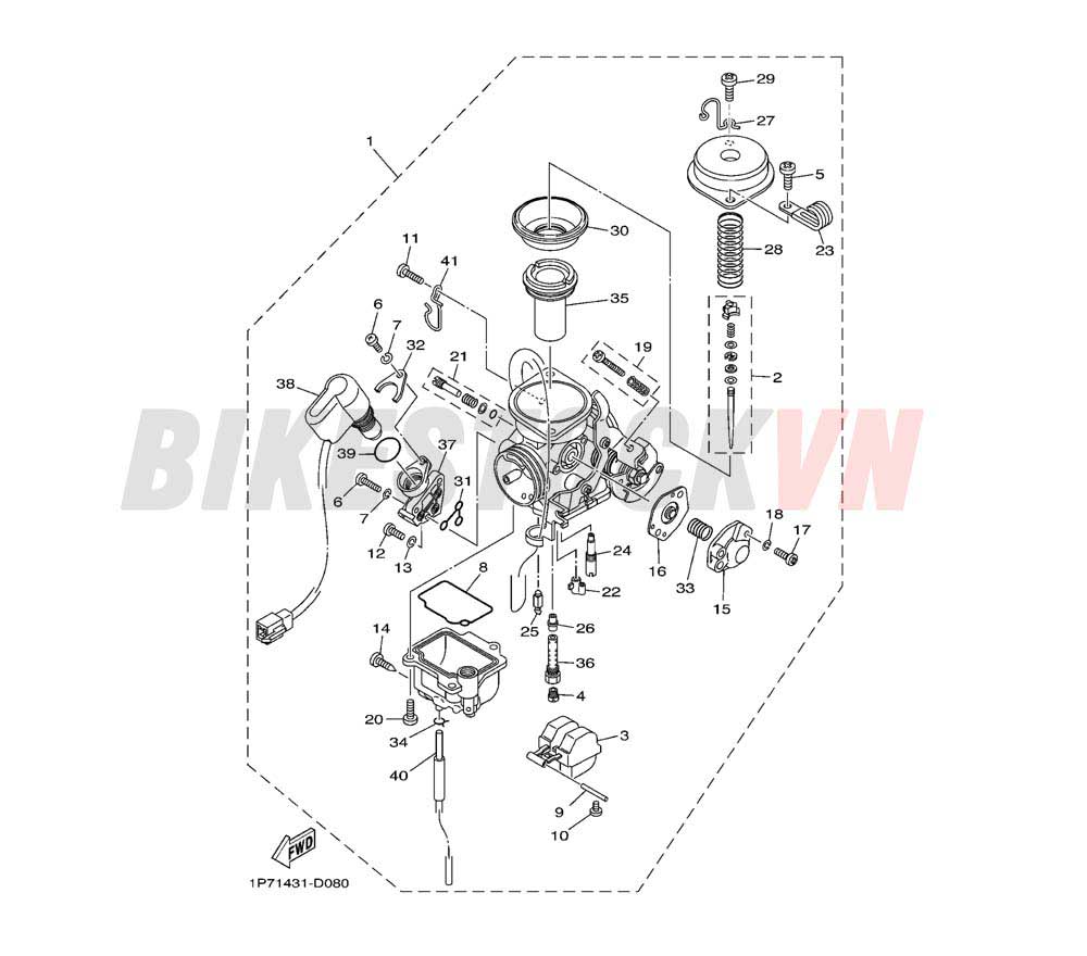 CARBURETOR (1P78/79)