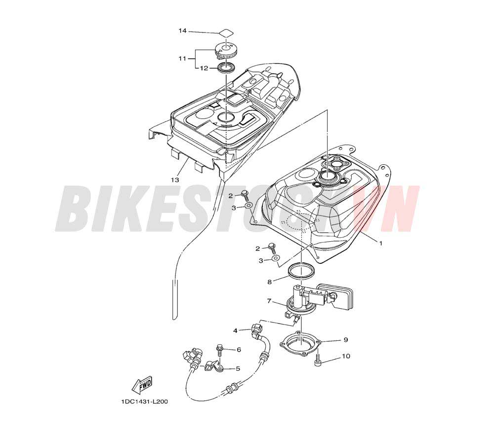 FUEL TANK(1DC1/2)