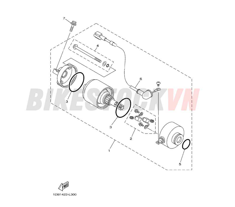 STARTING MOTOR (1DC1/2)