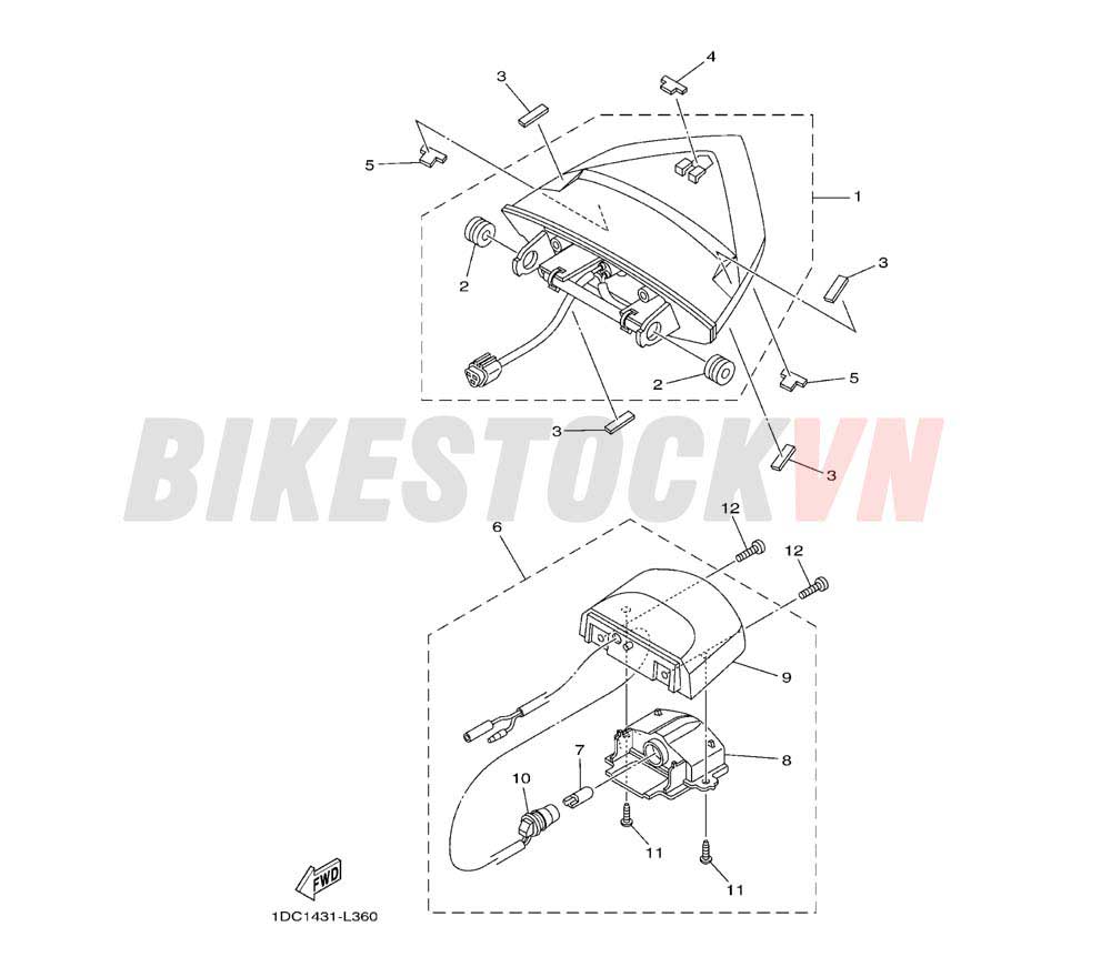 TAILLIGHT (1DC1/2)