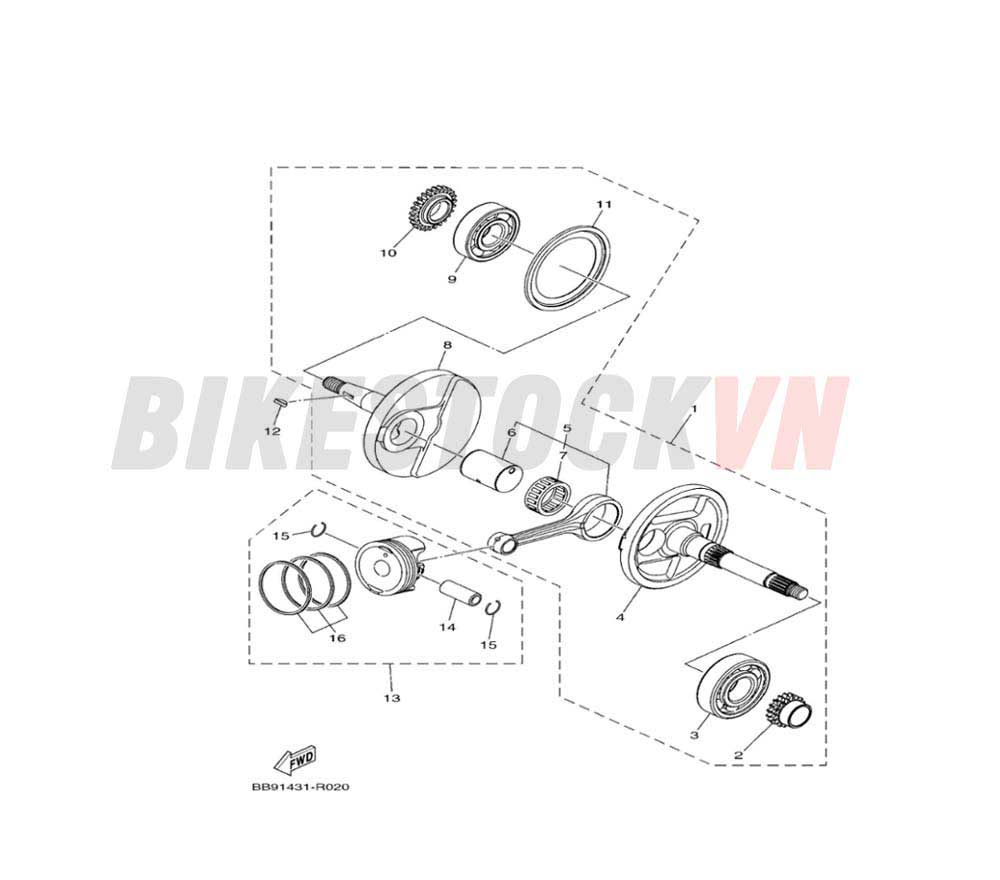 CRANKSHAFT&PISTON