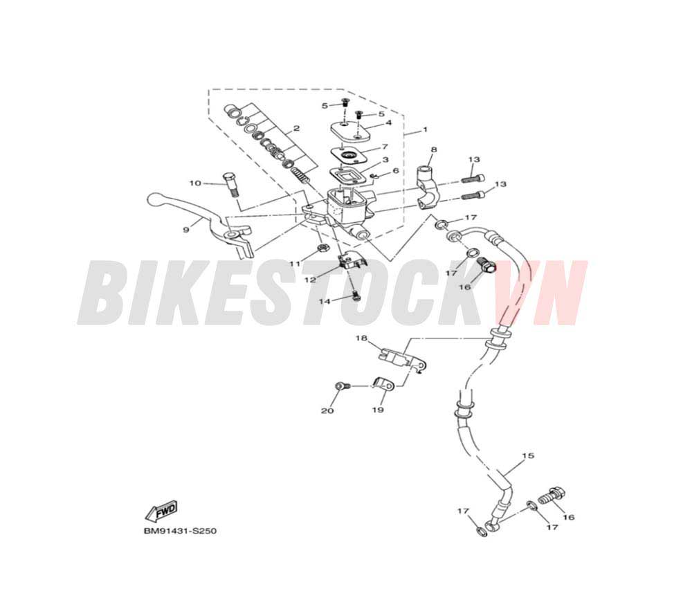 FRONT MASTER CYLINDER