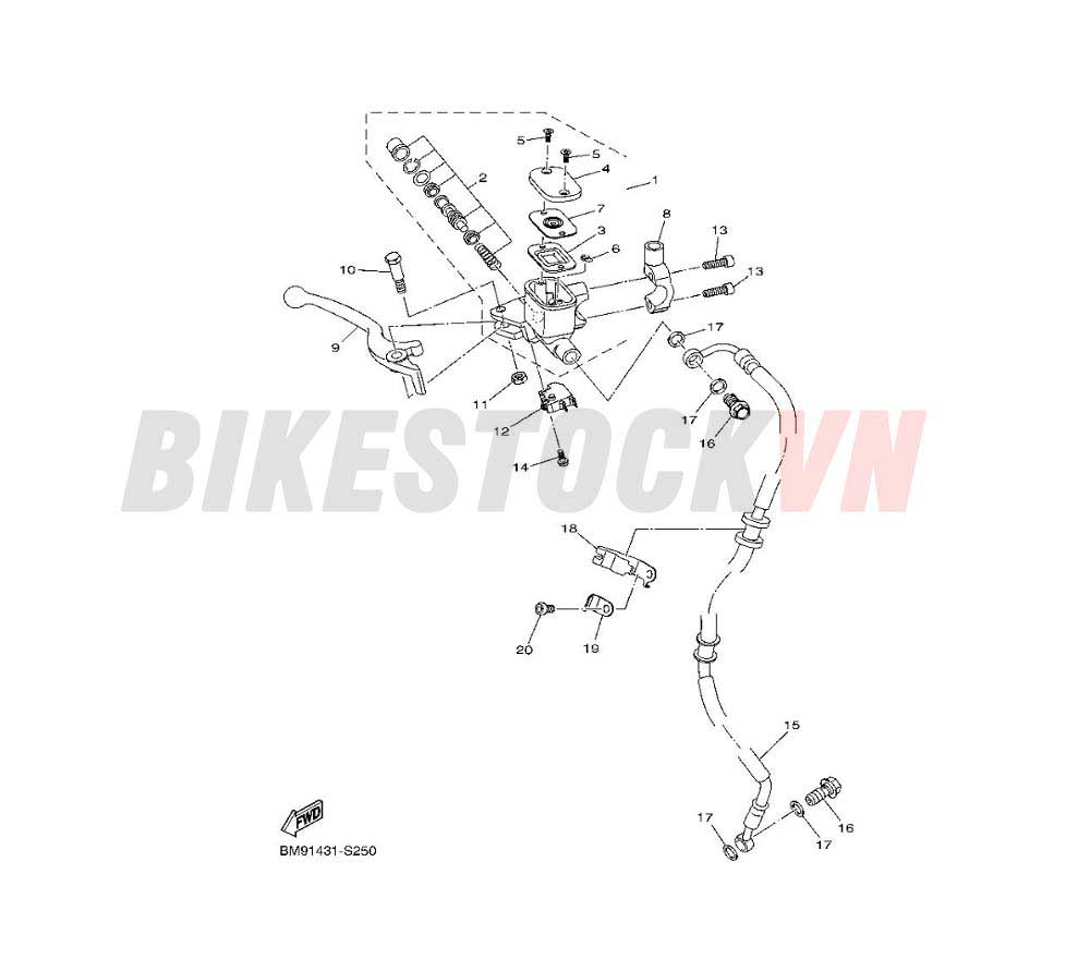 FRONT MASTER CYLINDER