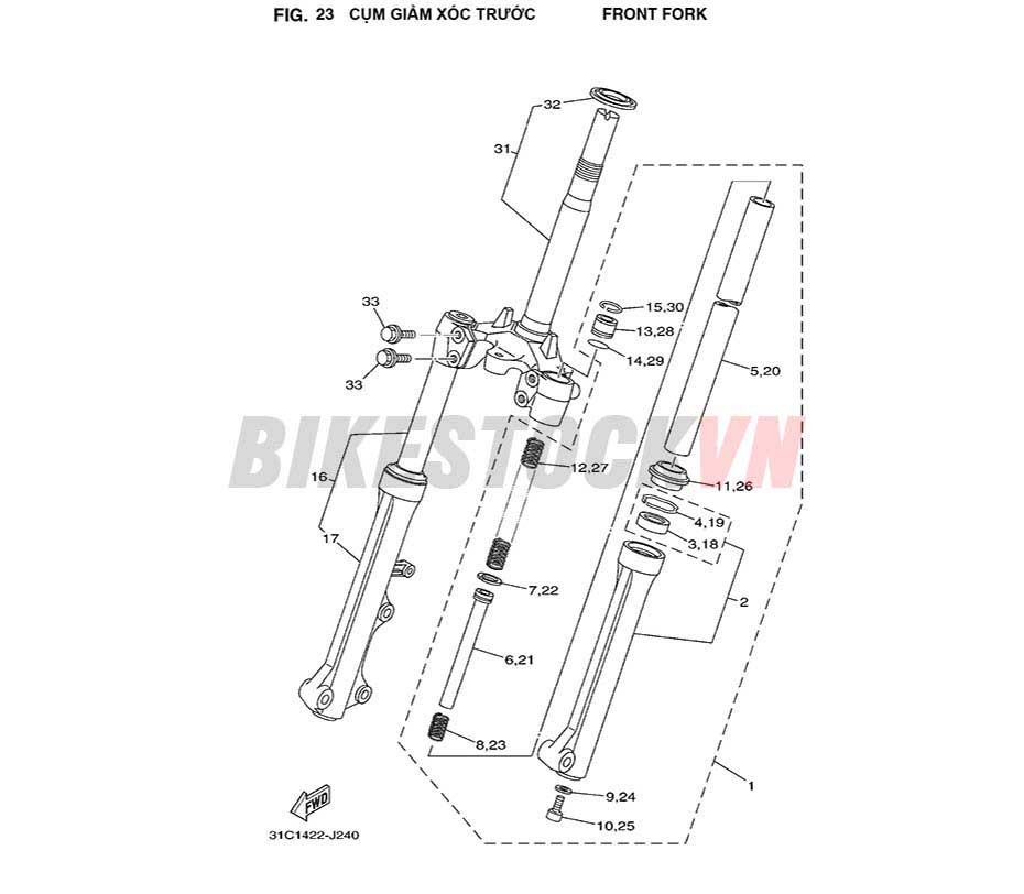 FIG-23_CỤM GIẢM XÓC TRƯỚC